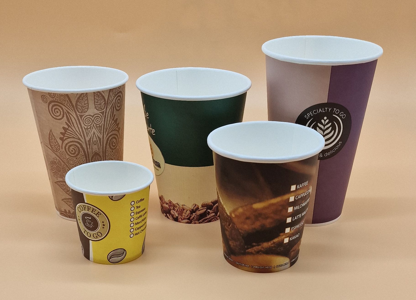 2er Set Thermo Getränkehalter für To-Go-Pappbecher