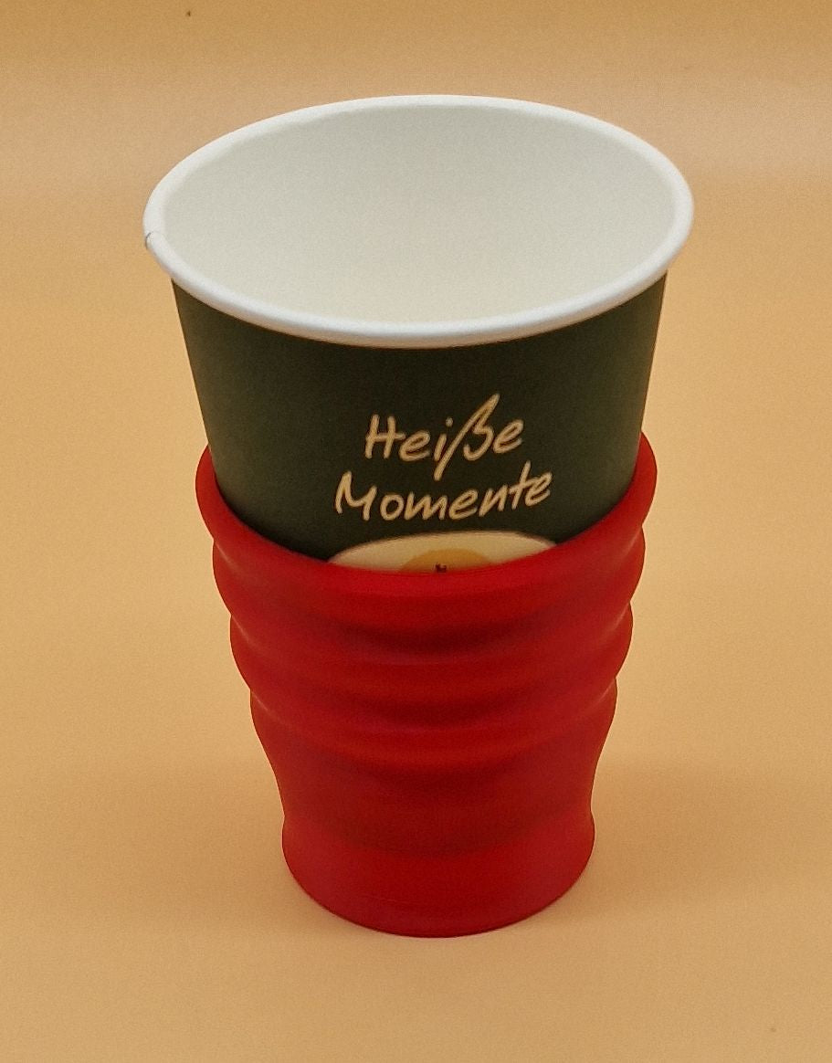 2er Set Thermo Getränkehalter für To-Go-Pappbecher