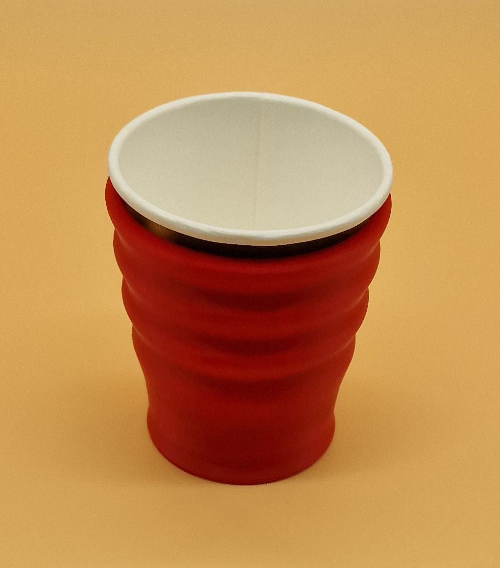2er Set Thermo Getränkehalter für To-Go-Pappbecher