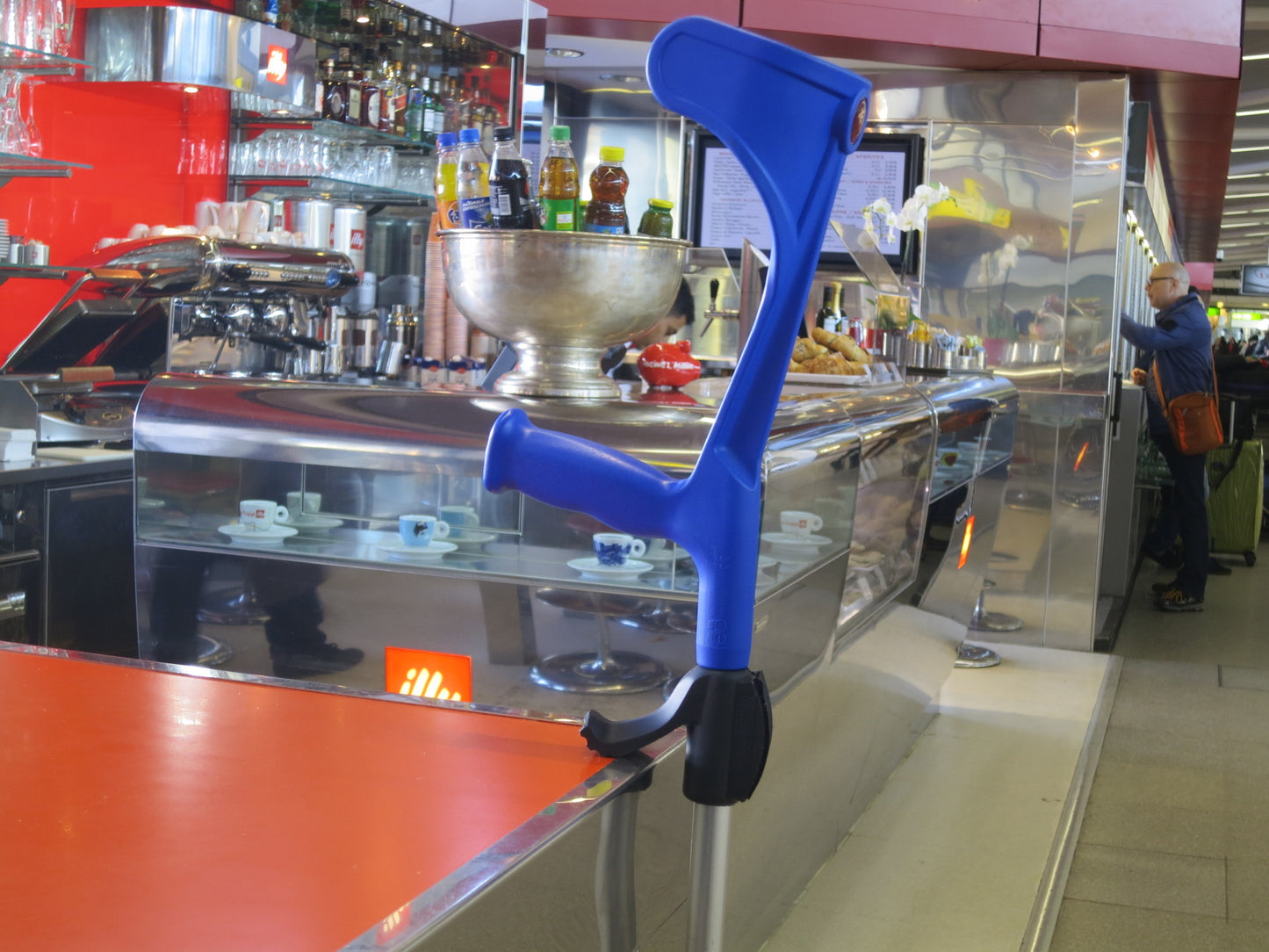 Stützenhalter für Gehhilfen