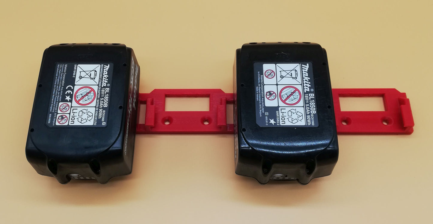 Premium Akku Wandhalterung für Makita / DeWalt