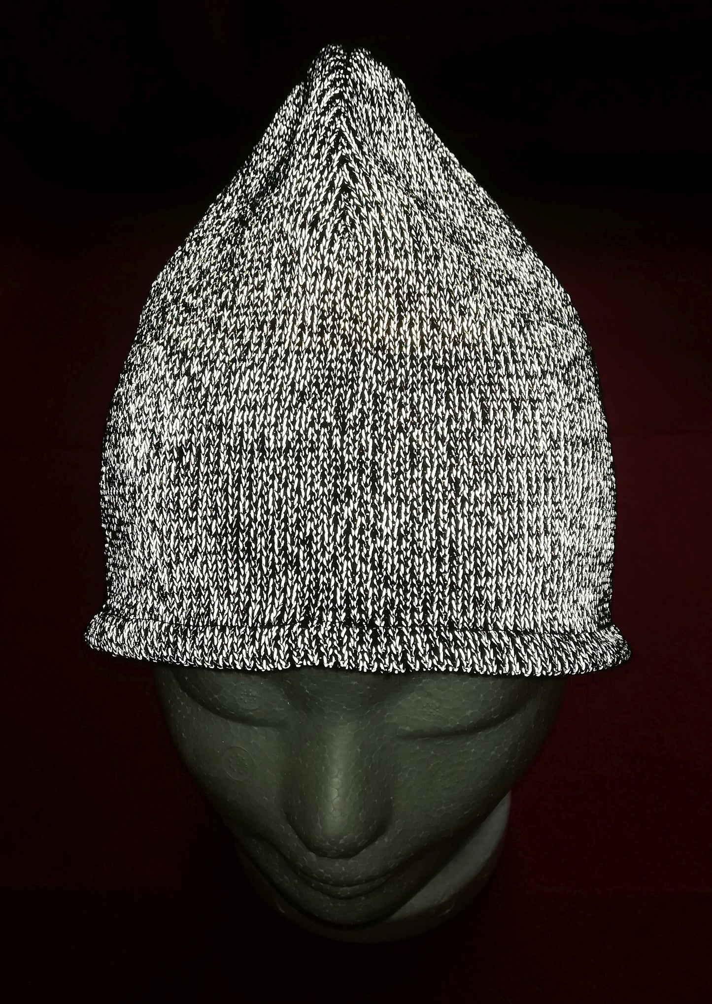 Beanie mit Reflexgarn >> D I E coole und sichere Beanie